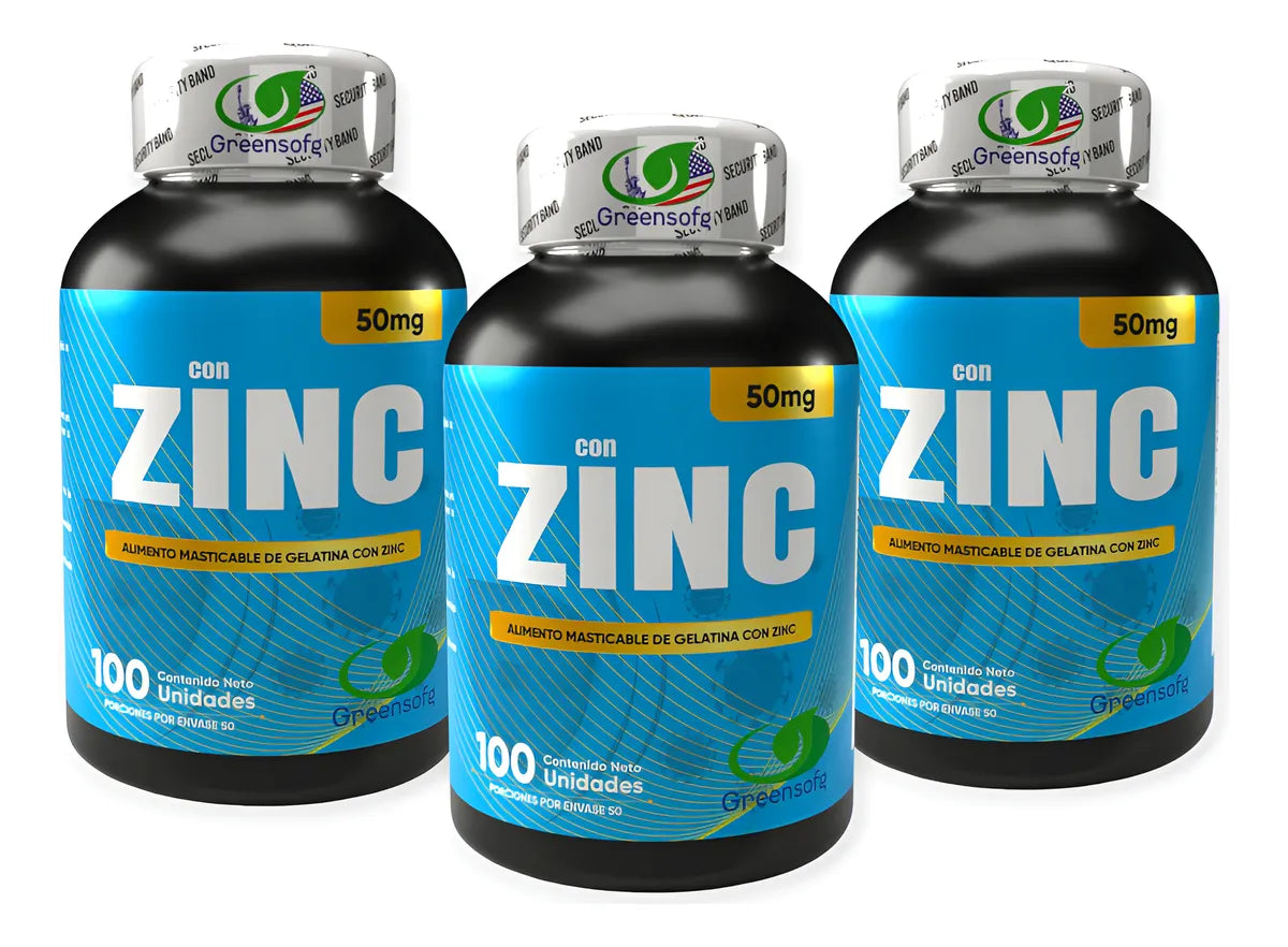 Zinc Suplemento Nutricional | Refuerza tu Salud y Energía en Colombia"